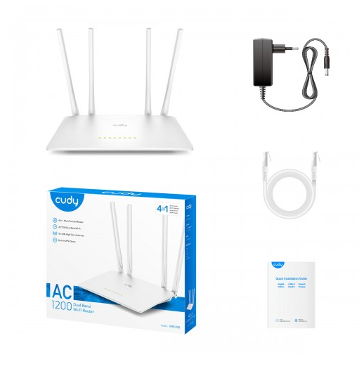 Cudy WR1200 AC1200 Dual Band WiFi Router
